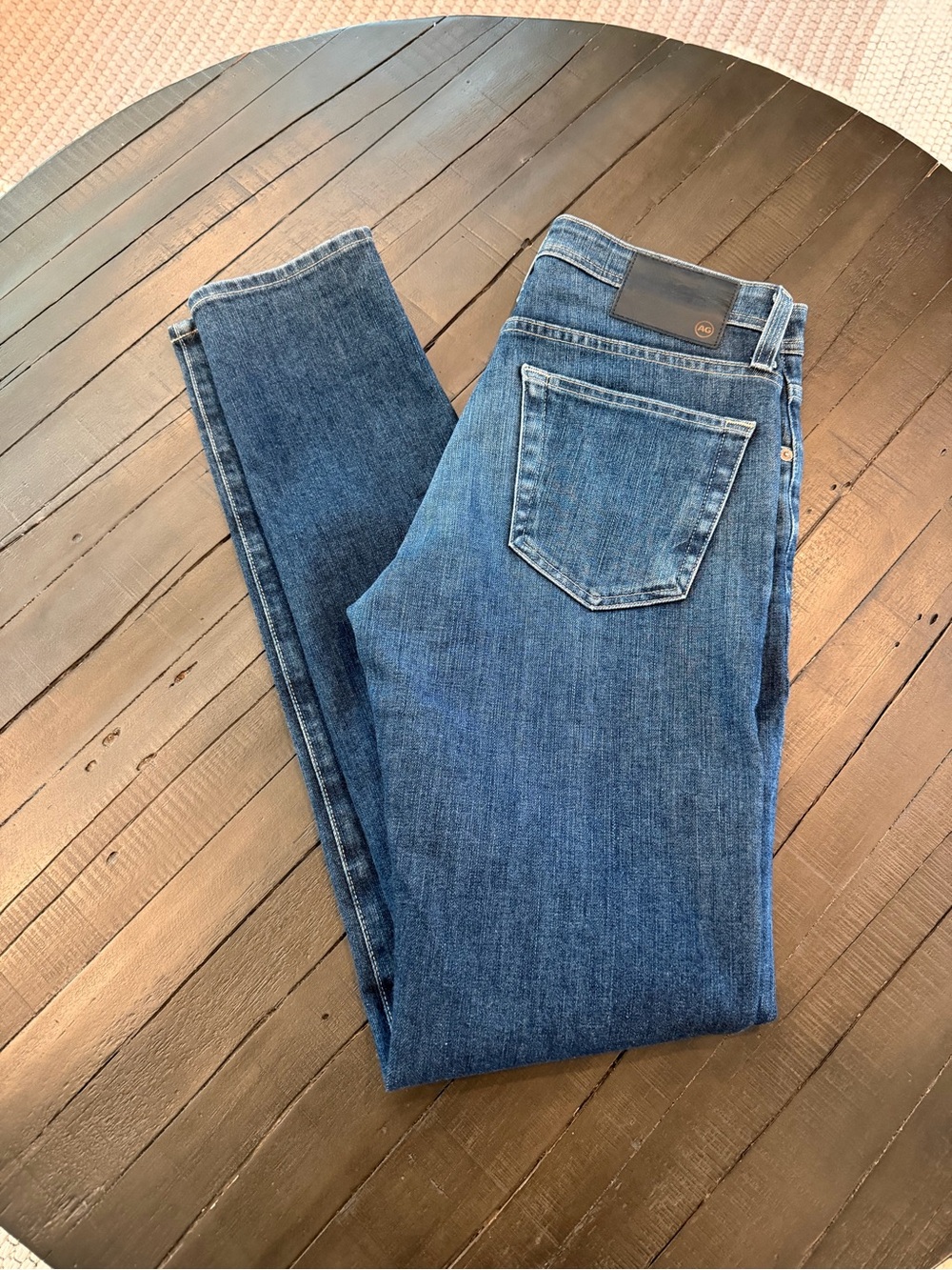 🔥NWOT AG Adriano Goldschmied The Stockton Skinny Jeans Men’s 32x33  Wash Faded